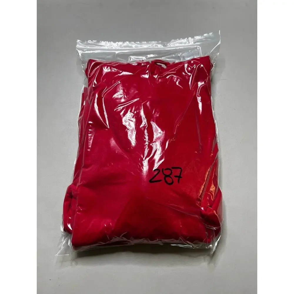 Vintage 90s Y2K Nike Center Swoosh red Men's Hoodie XXL Made in USA Retro baggy‎
